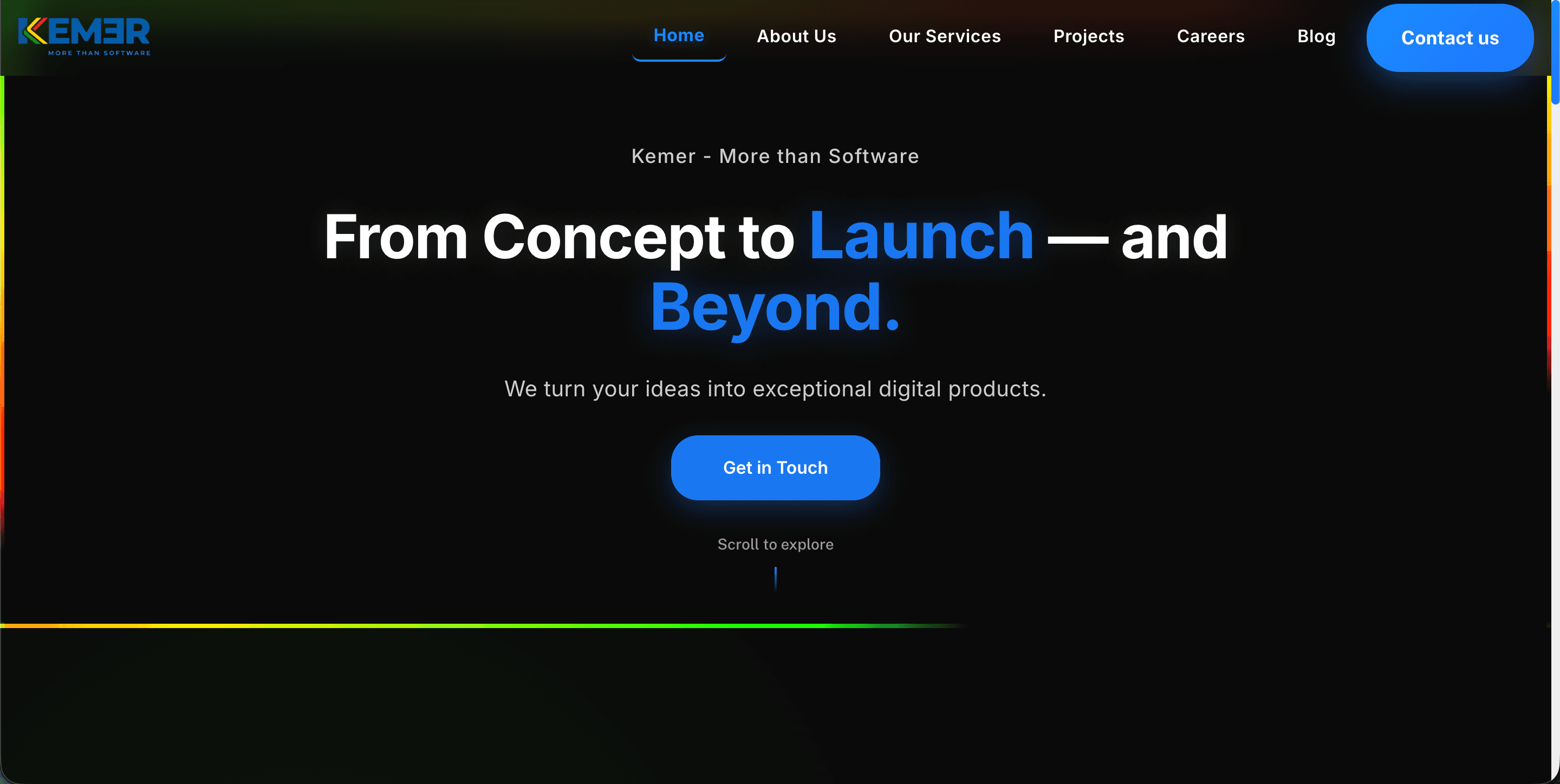 Kemer Habesha website screenshot