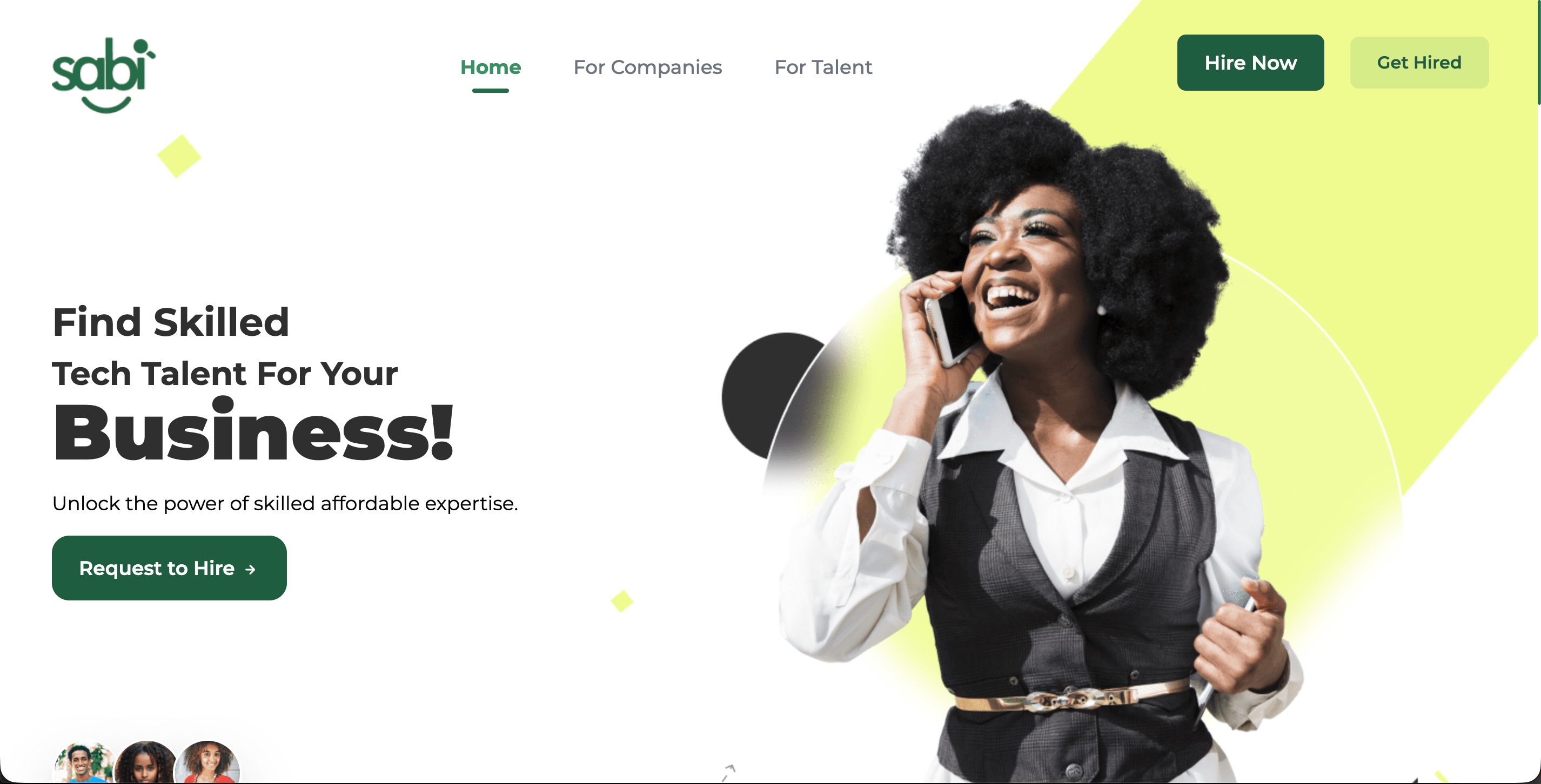 Sabi.works website screenshot